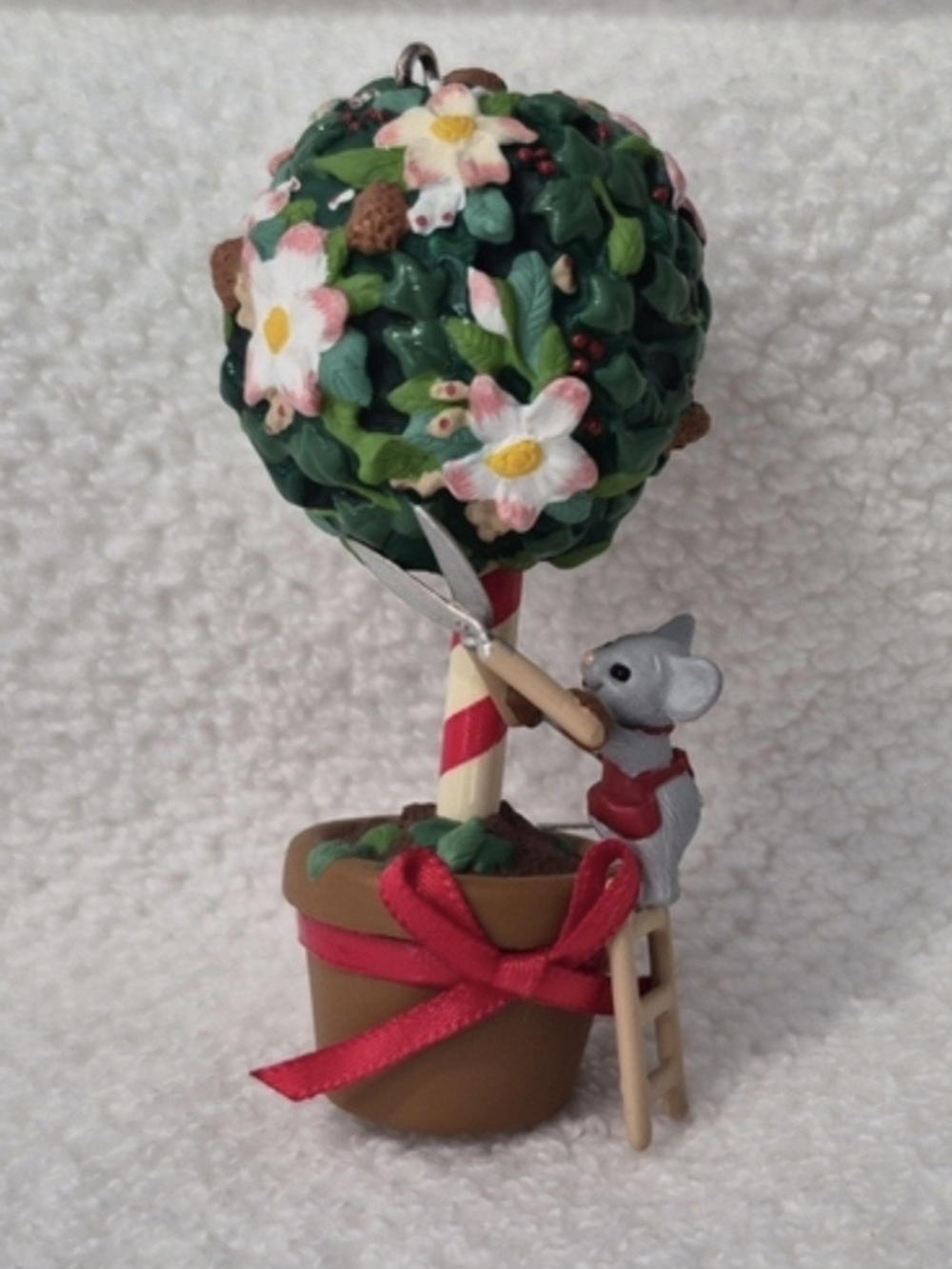 Hallmark Ornament Tending Her Topiary